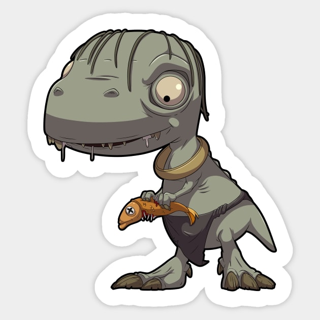 My dino precious Sticker by DinoTropolis